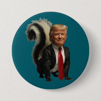 Trump Skunk Button