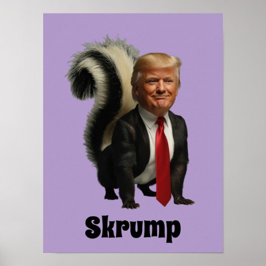 Trump Skunk Poster (Voorkant)