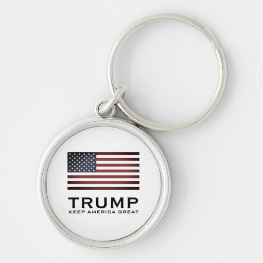 Trump sleutelhanger cadeau. Houd Amerika geweldig (Voorkant)