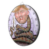 Trump Snake Dart Board Dartbord (Voorkant Rechts)
