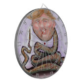 Trump Snake Dart Board Dartbord (Voorkant Links)