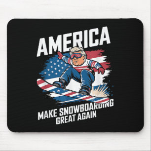 Trump Snowboard VS - Maak snowboarden weer geweldi Muismat