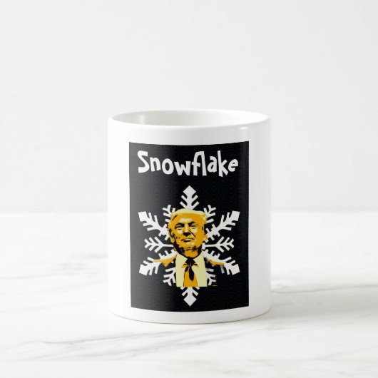 Trump/Snowflake Coffee Mug Koffiemok (Center)
