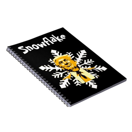 Trump/Snowflake Notebook Notitieboek (Rechterzijde)