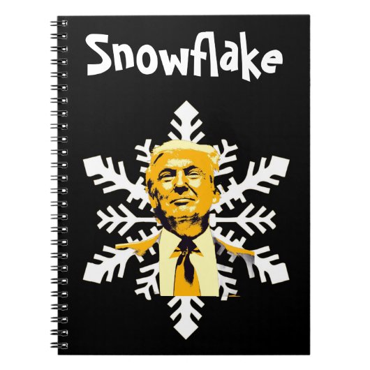 Trump/Snowflake Notebook Notitieboek (Voorkant)