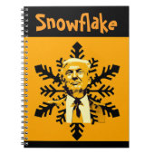 Trump/Snowflake Notebook Notitieboek (Voorkant)