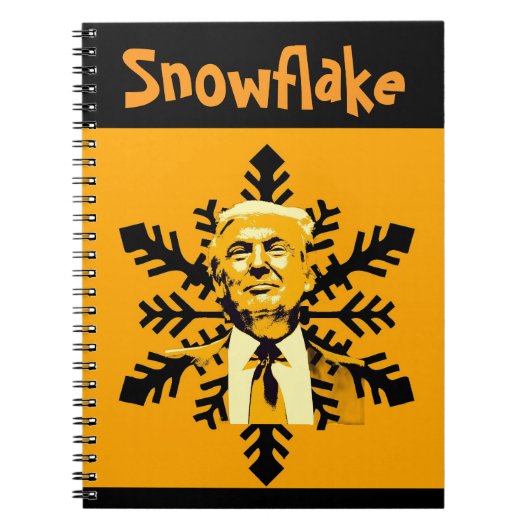 Trump/Snowflake Notitieboek (Voorkant)