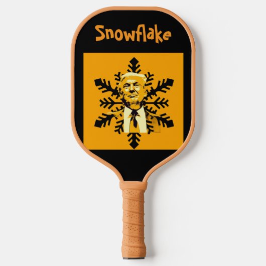 Trump/Snowflake Pickleball Paddle (Voorkant)
