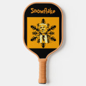Trump/Snowflake Pickleball Paddle (Achterkant)