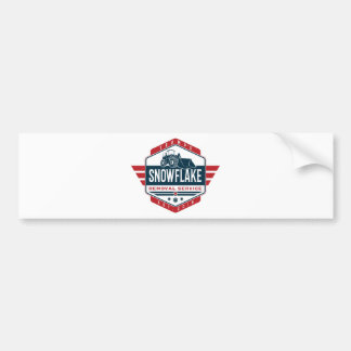 TRUMP Snowflake Removal Service Election Novelty Bumpersticker