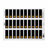 Trump/Snowflake Retour Adreslabel Etiket (Full Sheet)