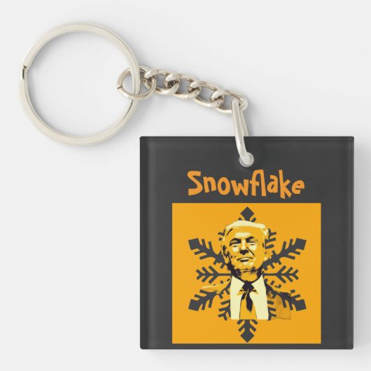 Trump/Snowflake-Sleutelhanger Sleutelhanger (voorkant)