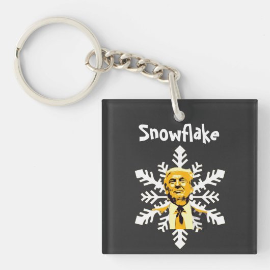 Trump/Snowflake-Sleutelhanger Sleutelhanger (voorkant)