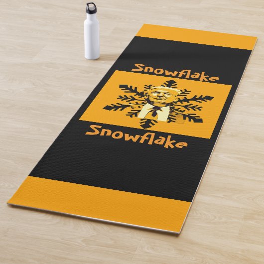 Trump / Snowflake Yoga Mat (In situ)