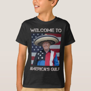 Trump Sombrero Welkom in de Golf van Mexico 1 T-shirt