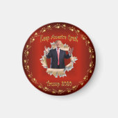 Trump Souvenir Breakout Mememorative Magnet ~ (Voorkant)