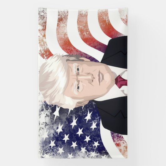 Trump Spandoek (Verticaal)