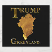TRUMP SPARKLING WIJNETIKET (Enkel label)