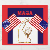 TRUMP SPARKLING WIJNETIKET (Enkel label)