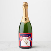 TRUMP SPARKLING WIJNETIKET (Voorkant)