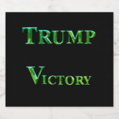 TRUMP SPARKLING WIJNETIKET (Enkel label)
