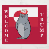 TRUMP SPARKLING WIJNETIKET (Enkel label)