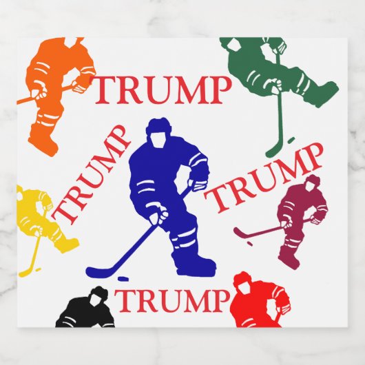 TRUMP SPARKLING WIJNETIKET (Enkel label)