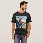 Trump speelt gitaar bij Washington Monument T-shirt (Voorkant volledig)