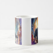 Trump Spelunking Caving in een prachtige grot MAGA Koffiemok (Center)