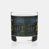 TRUMP Sperma Walvis Explosie WITTE HUIS 2025 Whisky Glas (Rechts)