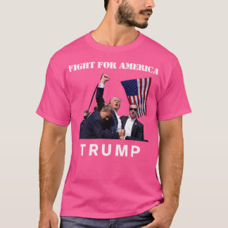 Trump Spirit mislukt bij schietpartij op stem TR T-shirt