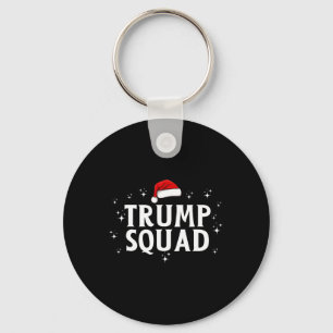 Trump Squad Trump Team Grappig Kerstfeest Trump Sleutelhanger