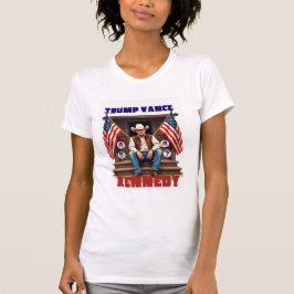 Trump Squad Vance Kennedy 45 47 Vlag van de Vereni T-shirt
