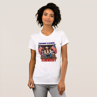 Trump Squad Vance Kennedy 45 47 Vlag van de Vereni T-shirt