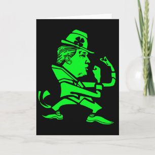 Trump St. Paddy's Grappige Trump St Patrick's Day Kaart