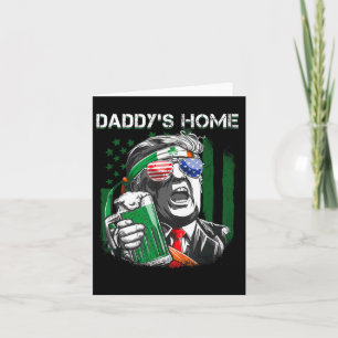Trump St. Patrick's Day Daddys Home Amerikaanse Vl Kaart