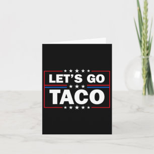 Trump steekt altijd kippen uit, laten we taco grap kaart