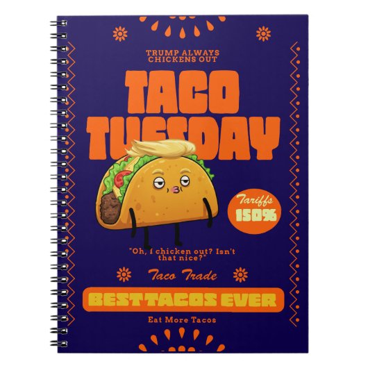 Trump steekt altijd kippen uit notitieboek (Voorkant)