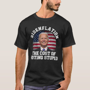 Trump steunt Shirt Amerikaanse vlag