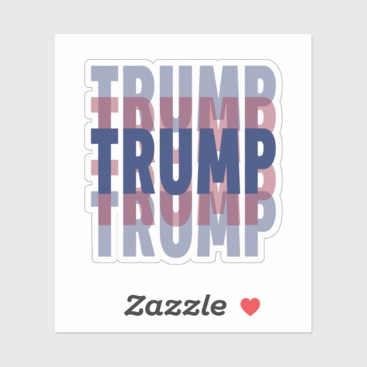 Trump Sticker (Vel)