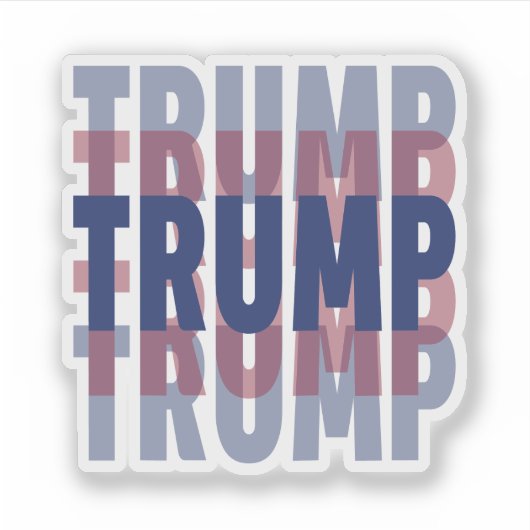 Trump Sticker (Voorkant)
