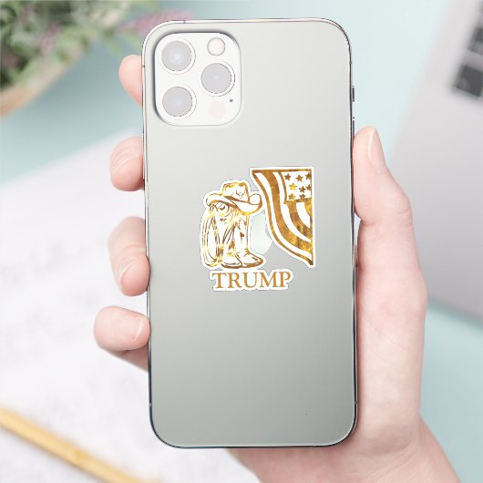 TRUMP STICKER (Telefoon)