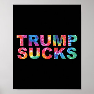 Trump Stop met doen alsof je racisme patriottisme Poster