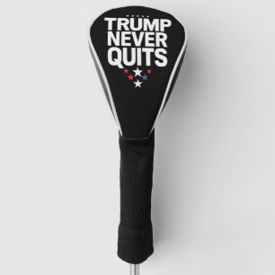 Trump stopt nooit met patriottische stemming Trump Golfheadcover