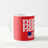 Trump Strijd Koffiemok (Voorkant links)