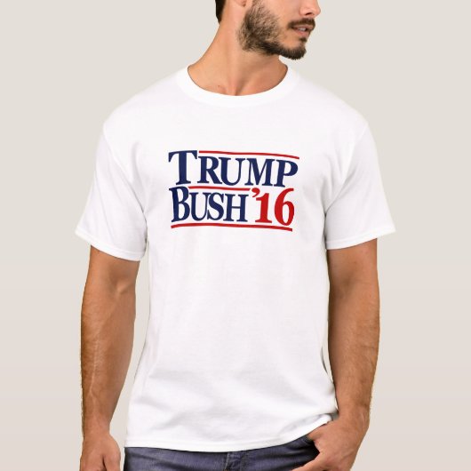 Trump Struik 2016 T-shirt (Voorkant)