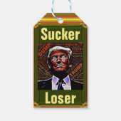 Trump Sucker/Loser Gift Label Cadeaulabel (Voorkant)