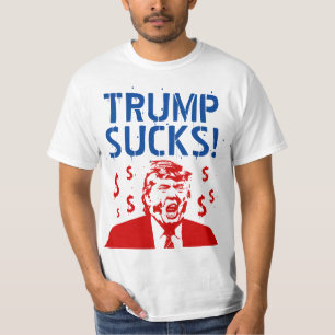 "TRUMP SUCKS!" 2016 Mannen T-shirt
