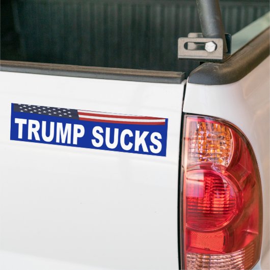 Trump Sucks Bumpersticker (Op Truck)