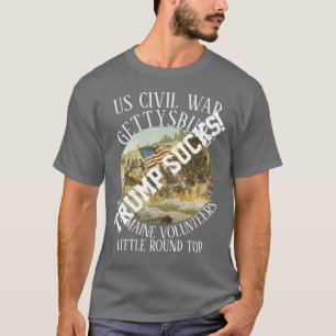 Trump SuksGETTYSBURG BURGER OORLOG 20TH MAINE T-shirt